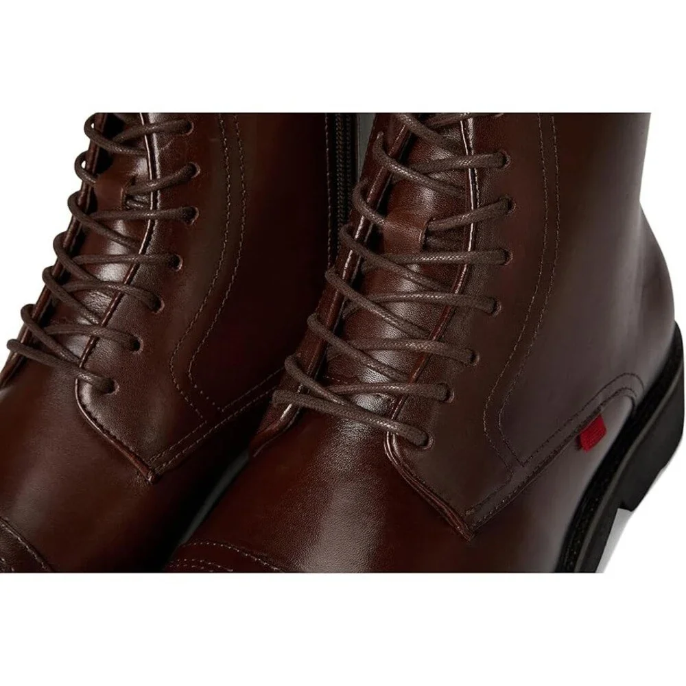Marc Joseph New York Coleman Street 13603-CAFN Mens Cafe Napa Dress Shoes VER417